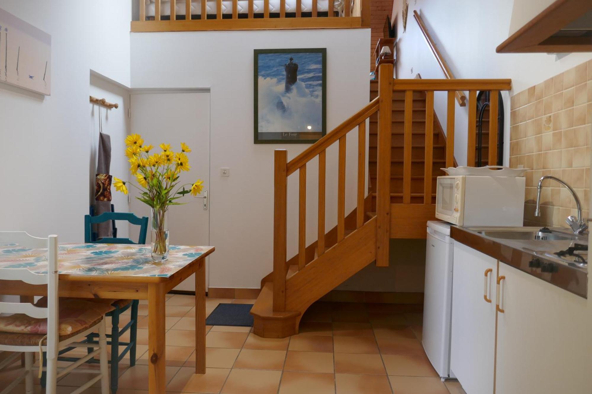 Grand Studio Duplex Avec Jardin La Trinité-sur-Mer Buitenkant foto