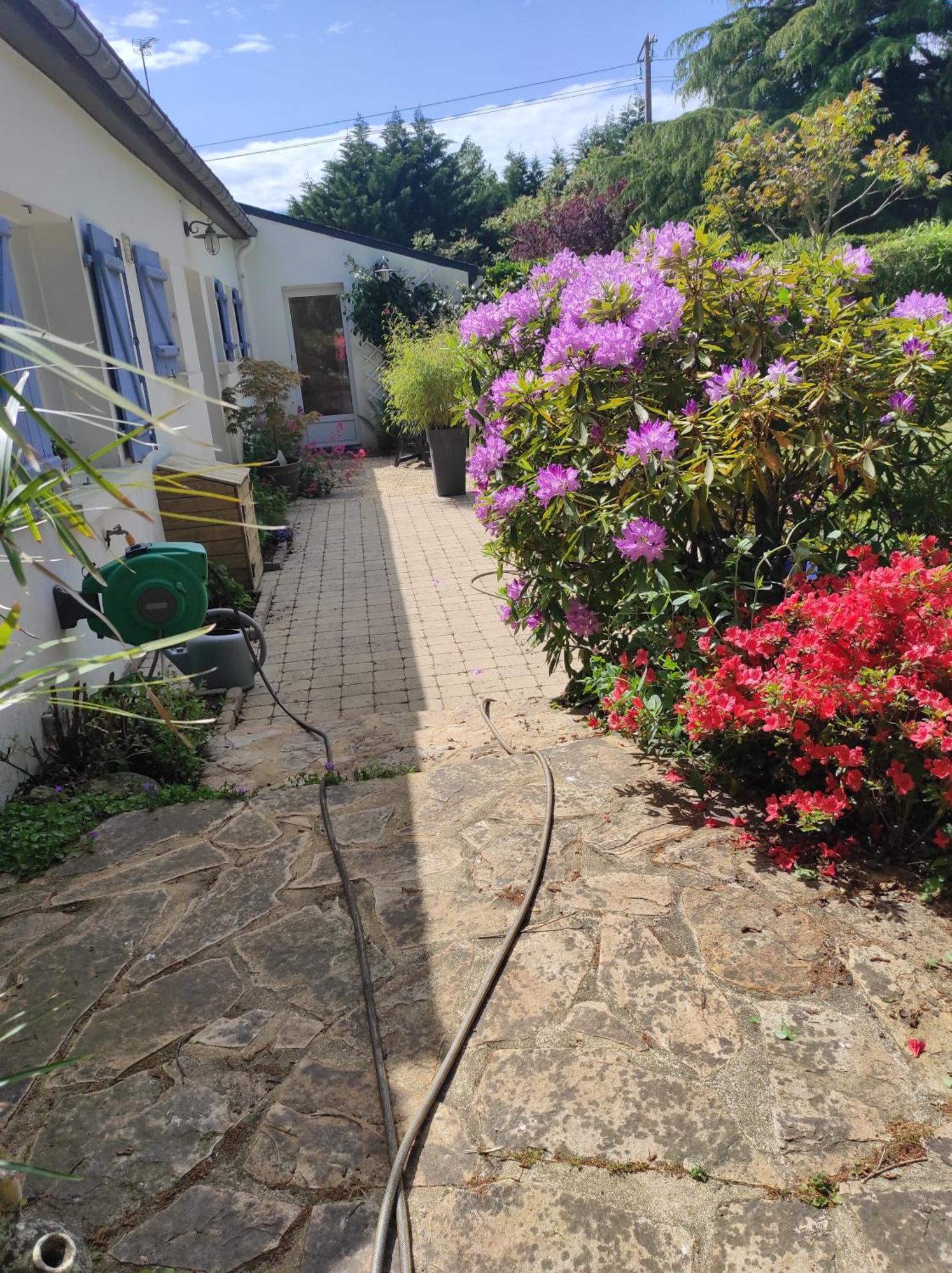 Grand Studio Duplex Avec Jardin La Trinité-sur-Mer Buitenkant foto